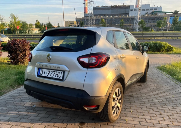 Renault Captur cena 47500 przebieg: 91172, rok produkcji 2018 z Białystok małe 301